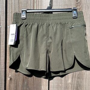 Olive Green Women's Shorts